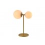 VESTA 432 STONA LAMPA 1*E27/1*E14 MESING/ZLATO - slika 1
