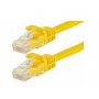 E-GREEN Kabl UTP patch Cat6 0.3m žuti - slika 1