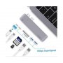 FAST ASIA Adapter-konvertor TIP-C na HDMI + 2xUSB 3.0 + SD/Micro SD - slika 1