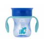 CHICCO No spill čaša Perfect 360 stepeni,12+,plava - slika 1