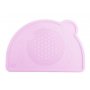 CHICCO Silikonski tanjir, roze - slika 1