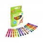 CRAYOLA TROUGLASTE VOŠTANE BOJICE 16 KOM - slika 2