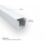 BBLINK LED PROFIL LL-ALP018-R - slika 1