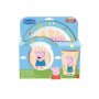 STOR TRODELNI SET ZA HRANU PEPPA PIG - slika 1