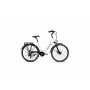 CAPRIOLO E-CITY LADY 28'' E-BIKE belo-crni - slika 1