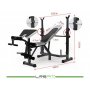 LiveFit Benč klupa + skot dodatak i dodatak za noge LM-1006A - slika 3