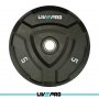 LivePro Olimpijski Bumper Urethan teg fi50mm, 5kg - LP8022 - slika 1