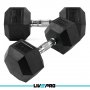 LivePro Bučice gumirane 2x17.5kg- LP8005 - slika 1