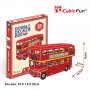 CUBICFUN PUZZLE DOUBLE DECKER BUS S3018 - slika 1