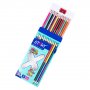 START DRVENE BOJICE 13 X BICOLOR TRIANGULAR I ZAREZAČ - slika 3