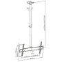 KETTZ Plafonski tv nosač TVN-K1103 37''-70'' - slika 2