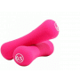 LiveUp Bučice neopren, 2x0.5kg, pink - LS2002 - slika 1