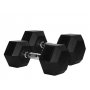 LivePro Bučice gumirane 2x22.5kg, heksagonalne - LP8005 - slika 1