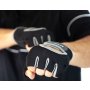 LiveUp Rukavice za fitnes i teretanu crno-plave, L/XL - LS3077 - slika 2