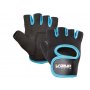 LiveUp Rukavice za fitnes i teretanu crno-plave, S/M - LS3077 - slika 1