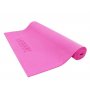 LiveUp Prostirka za vežbanje, jogu, aerobik 4mm, PVC, roze - LS3231 - slika 1