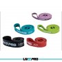 LivePro LP8410 Elastična traka za vežbanje guma, ekspander XL, ekstra mali otpor, 2080x13x4.5mm, ljubičasta - slika 2