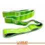 LiveUp LS3660 Elastična traka za vežbanje guma, ekspander 900x33mm, M srednji otpor, zelena - slika 1